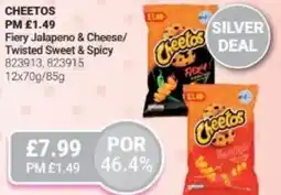 Bestway CHEETOS Fiery Jalapeno & Cheese/ Twisted Sweet & Spicy offer