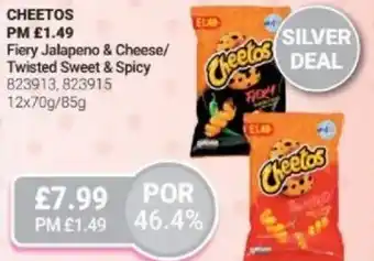 Bestway CHEETOS Fiery Jalapeno & Cheese/ Twisted Sweet & Spicy offer