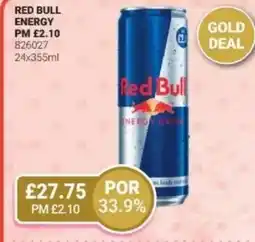 Bestway Red bull energy offer