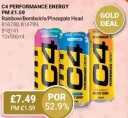 Bestway C4 PERFORMANCE ENERGY Rainbow/Bombsicle/Pineapple Head offer