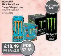 Bestway MONSTER Energy/Mango Loco offer