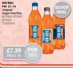 Bestway IRN BRU Original/ Sugar Free/Xtra offer