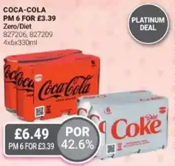 Bestway COCA-COLA Zero/Diet offer