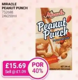 Bestway Miracle peanut punch offer