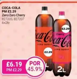Bestway COCA-COLA Zero/Zero Cherry offer