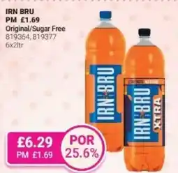 Bestway IRN BRU Original/Sugar Free offer