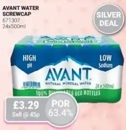 Bestway Avant water screwcap offer