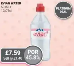 Bestway Evian water offer