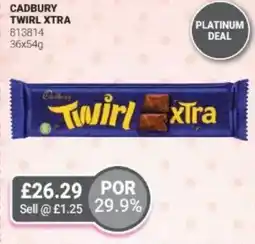 Bestway Cadbury twirl xtra offer