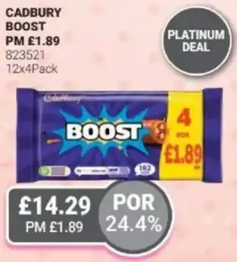 Bestway Cadbury boost offer