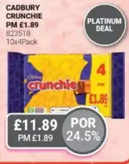 Bestway Cadbury crunchie offer