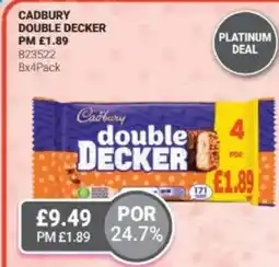 Bestway CADBURY Double decker offer