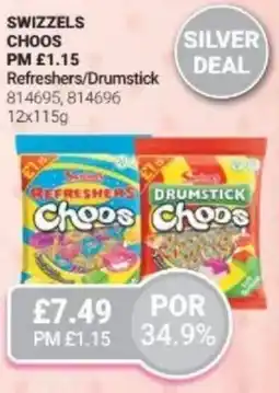 Bestway SWIZZELS CHOOS Refreshers/Drumstick offer