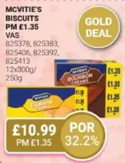 Bestway MCVITIE'S Biscuits offer