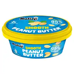 Iceland Nutini Smooth Peanut Butter 250g offer