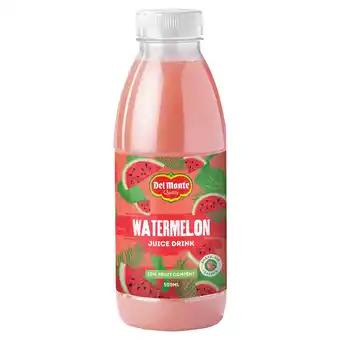 Iceland Del Monte Quality Watermelon Juice Drink 500ml offer