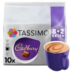 Iceland Tassimo Cadbury Hot Chocolate Pods x10 offer