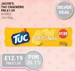 Bestway JACOB'S Tuc crackers offer
