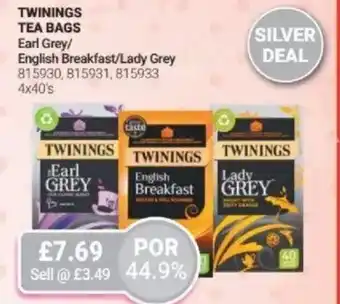 Bestway Tea bags Earl Grey/ English Breakfast/Lady Grey offer