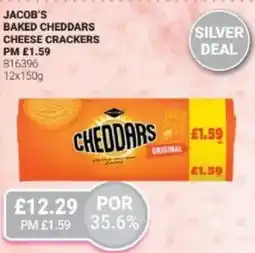 Bestway JACOB'S Baked cheddars cheese crackers offer