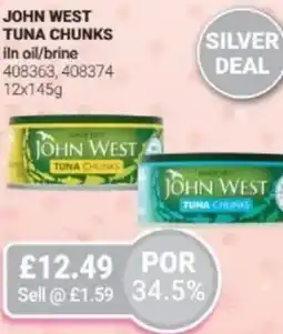 Bestway John west tuna chunks offer