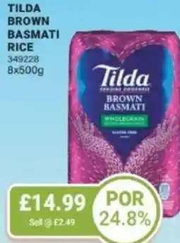 Bestway Tilda brown basmati rice offer