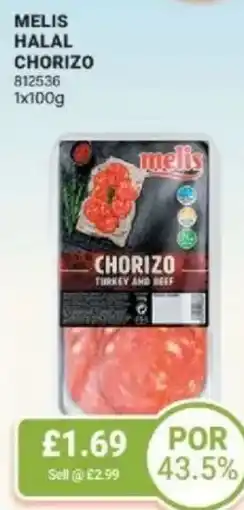 Bestway Melis halal chorizo offer