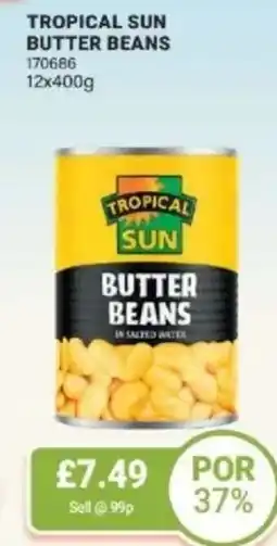 Bestway Tropical sun butter beans offer