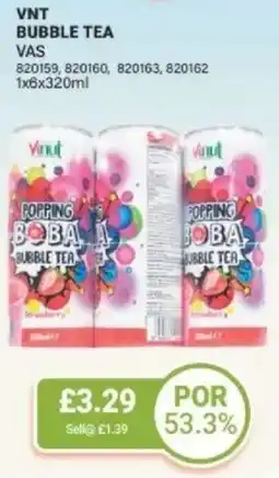 Bestway VNT Bubble tea offer