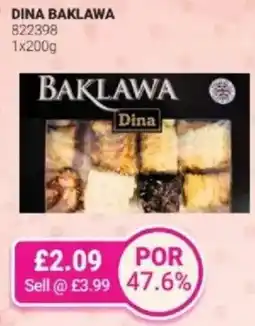 Bestway Dina baklawa offer