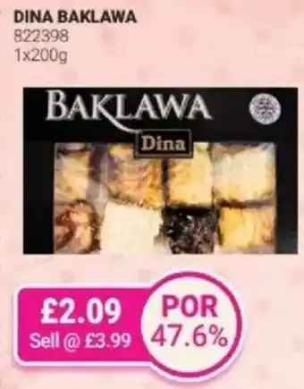 Bestway Dina baklawa offer