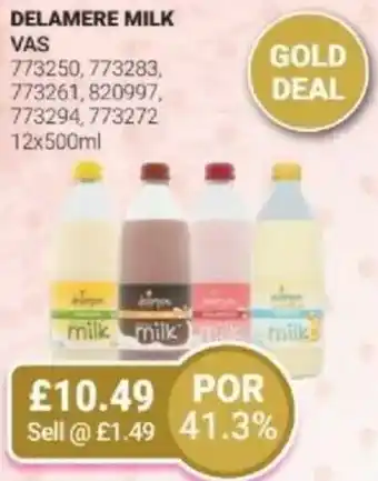 Bestway Delamere milk offer