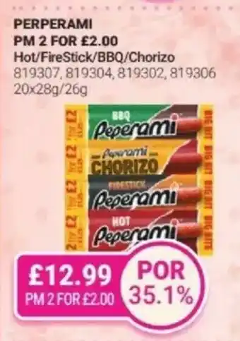 Bestway PERPERAMI Hot/FireStick/BBQ/Chorizo offer