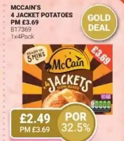 Bestway MCCAIN'S 4 jacket potatoes offer