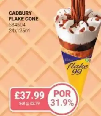 Bestway Cadbury flake cone offer