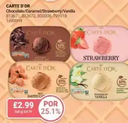 Bestway CARTE D'OR Chocolate/Caramel/Strawberry/Vanilla offer