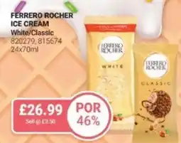Bestway FERRERO ROCHER Ice cream White/Classic offer