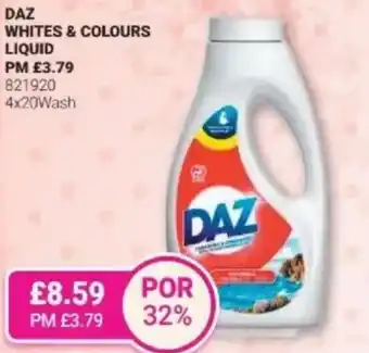 Bestway DAZ Whites & colours liquid offer
