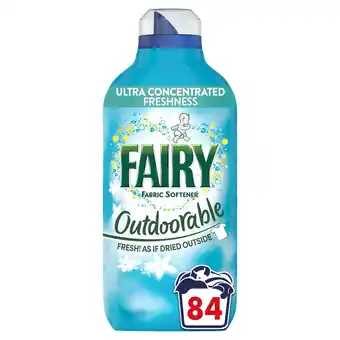 Morrisons Fairy Outdoorable Fabric Conditioner Liquid 84 Washes offer