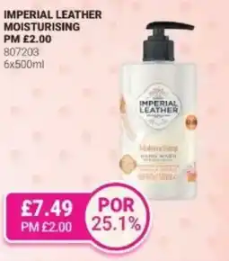 Bestway Imperial leather moisturising offer