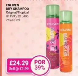 Bestway ENLIVEN Dry shampoo original/tropical offer