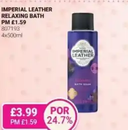 Bestway Imperial leather relaxing bath offer