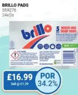 Bestway Brillo pads offer