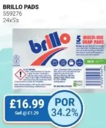 Bestway Brillo pads offer