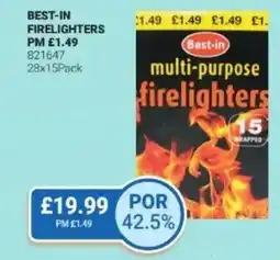 Bestway BEST-IN Firelighters offer