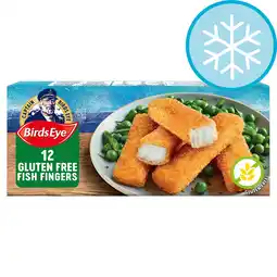 Tesco Birds Eye Gluten Free Fish Fingers 12 Pack 360g offer