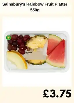 Sainsbury's Sainsbury's Rainbow Fruit Platter offer
