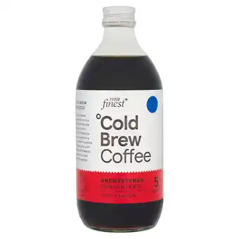 Tesco Tesco Finest Unsweetened Cold Brew Coffee Concentrate 500ml offer