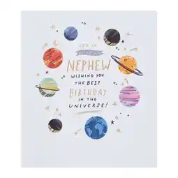 Asda George Home Nephew Birthday Card offer
