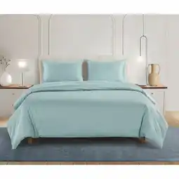 Costco Welhome 500 Thread Count Lyocell Cotton Blend Duvet Set in 3 colours, Double offer